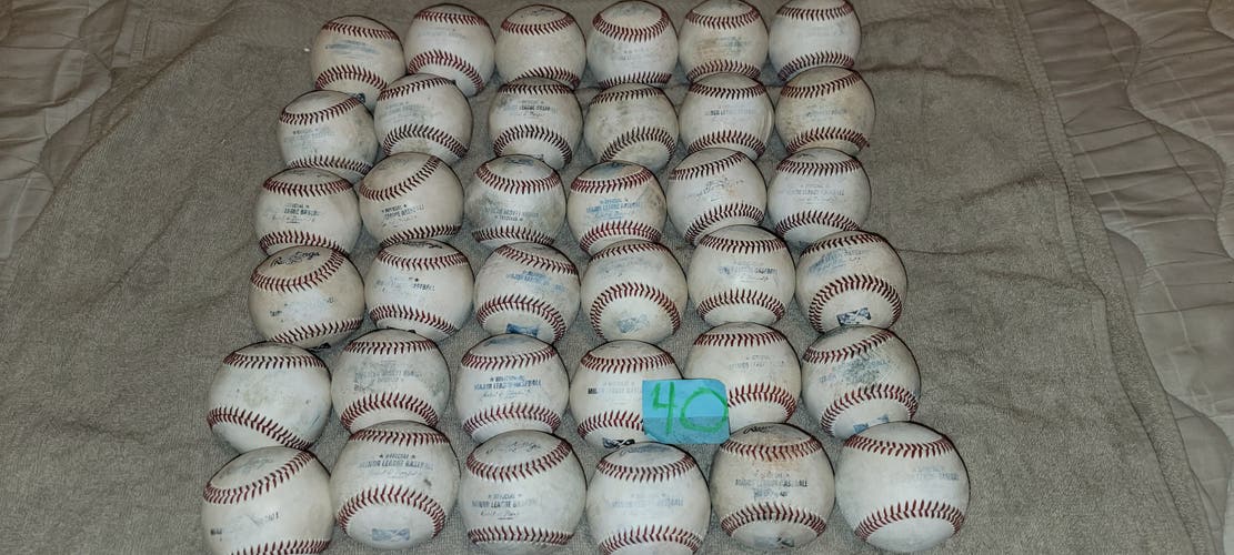 Used Rawlings Official Minor League Baseballs 36 Pack (3 Dozen)