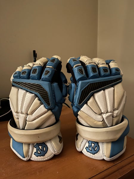 UNC edition Brine Mikey Powell Exodus 2 lacrosse gloves