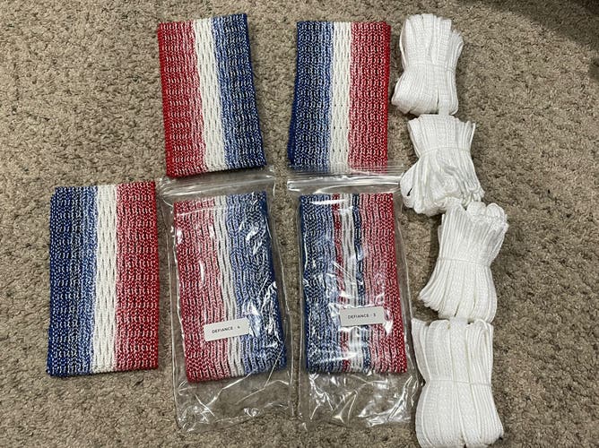 Defiance Goalie Mesh- 5 Piece Stringing Kits- Defiance 3 & 4