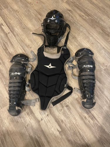 All star Youth Catchers Set Including Helmet