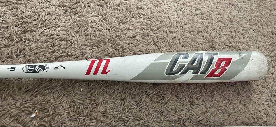 Used USSSA Certified 2019 Marucci Alloy CAT 8 Bat (-5) 27 oz 32"