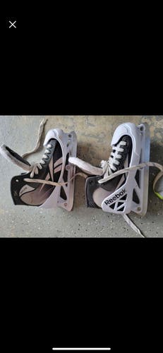 Used Reebok Regular Width Size 6.5 Hockey Skates