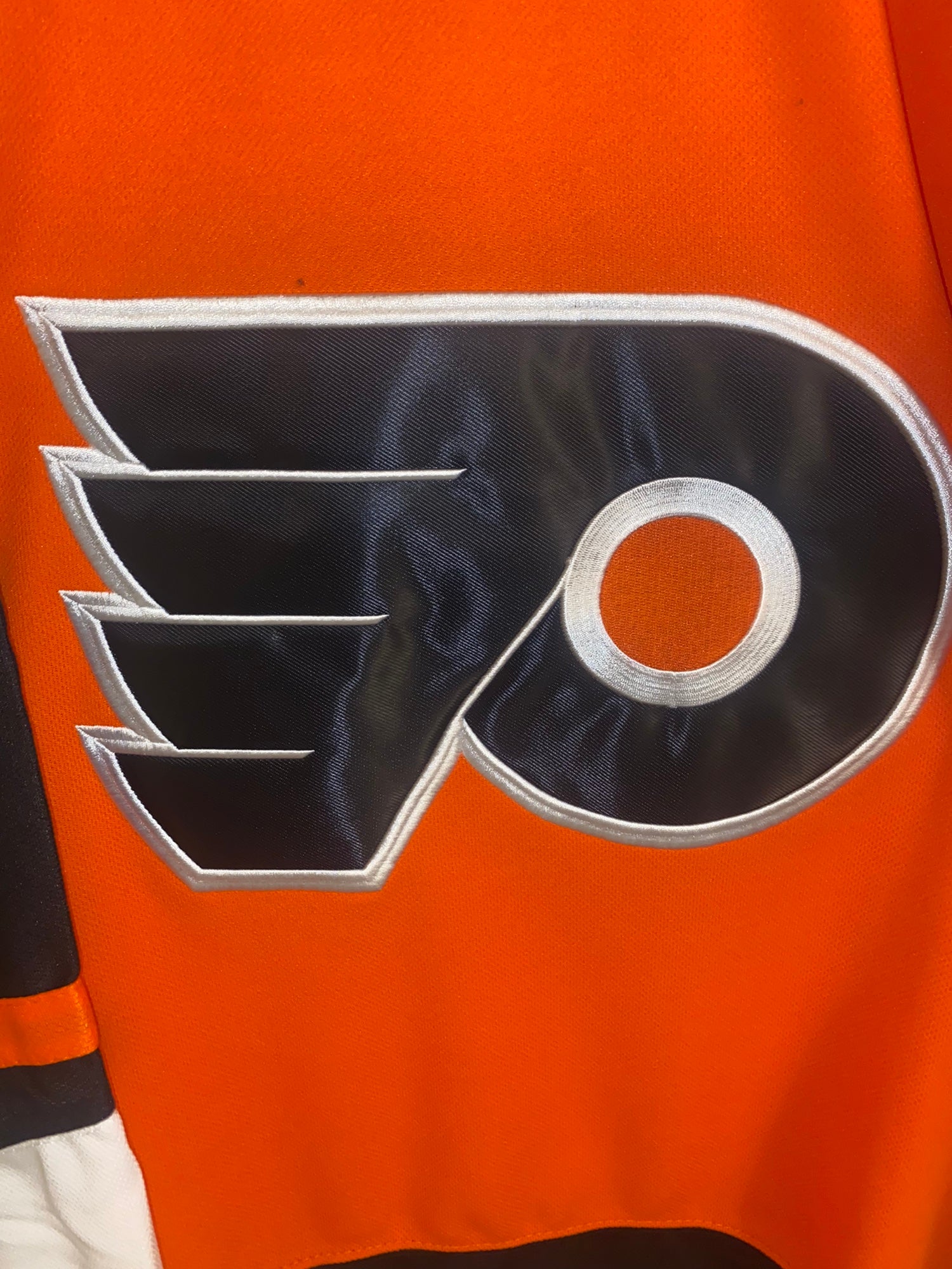 Carter Hart Philadelphia Flyers adidas 2020/21 Reverse Retro Name & Number  T-Shirt - Orange