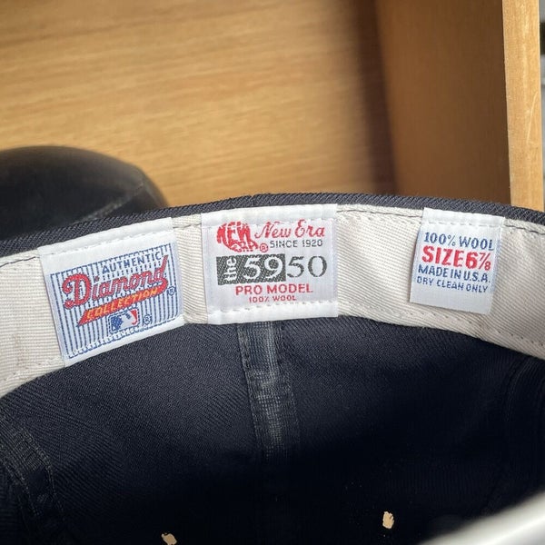 Vintage DETROIT TIGERS Hat Cap 6 ¾ VTG MLB Diamond Collection NEW ERA 80s  Wool