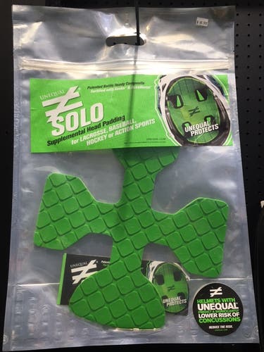 Unequal Technologies SOLO Supplemental Head Padding For Lacrosse, Baseball, Softball & Hockey