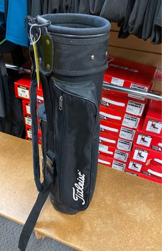 Kids Youth Titleist T-rex Used Black Carry Bag t Rex