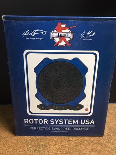 New ROTOR SYSTEM COMBO BLUE (POWER BATTING SYSTEM WITH STRIDE PLATE)