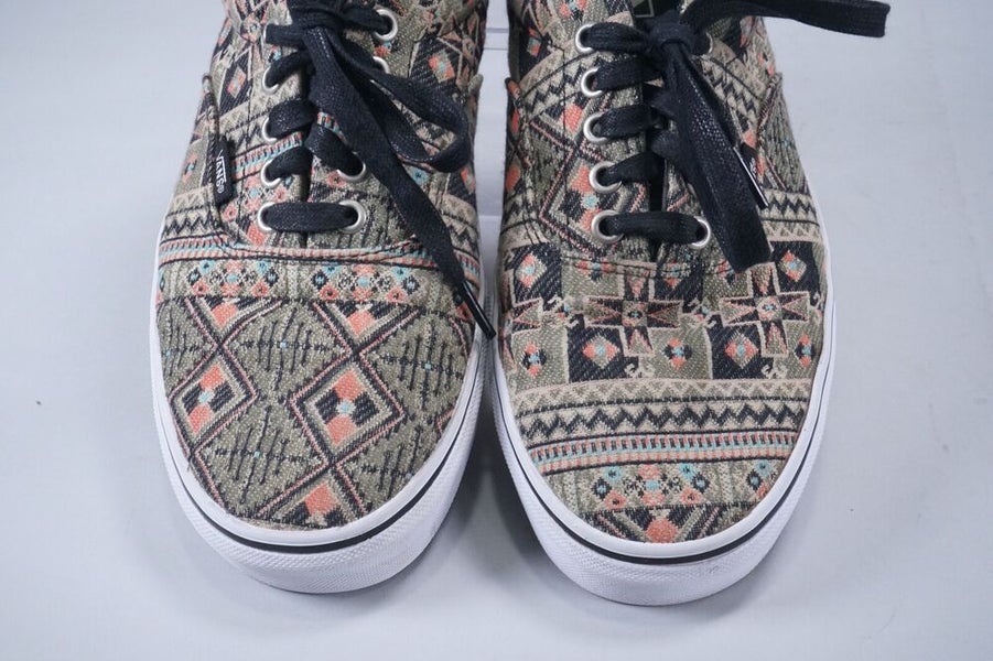 VANS AZTEC STYLE LOW TOP ATHLETIC SHOES MULTICOLORED, SIZE US MENS  |  SidelineSwap
