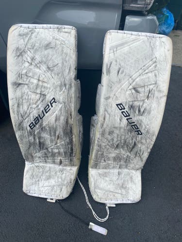 Used 33" Bauer Vapor 1X Odin Goalie Leg Pads