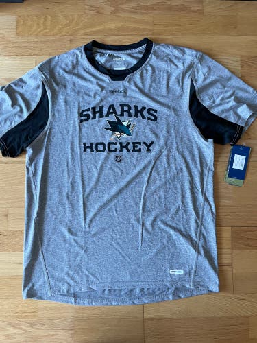 Pro Stock NHL San Jose Sharks Shirt - Size M