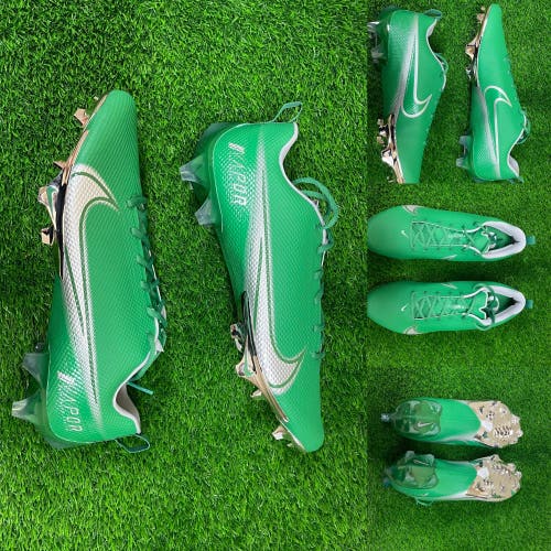 Nike Vapor Edge Speed 360 Oregon Ducks - Green & Chrome- Size 14