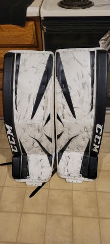 Used 34" CCM Revolution 577 Goalie Leg Pads