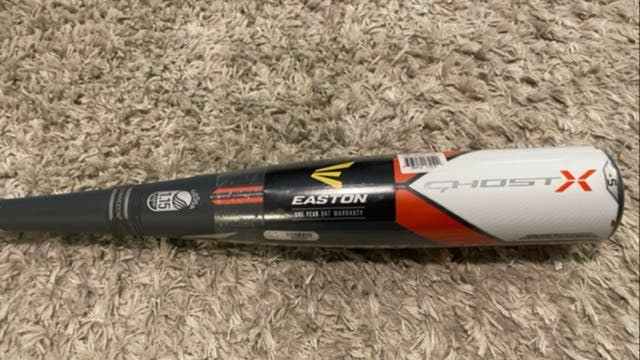 New USSSA Certified Easton Composite Ghost X Bat (-5) 26 oz 31"