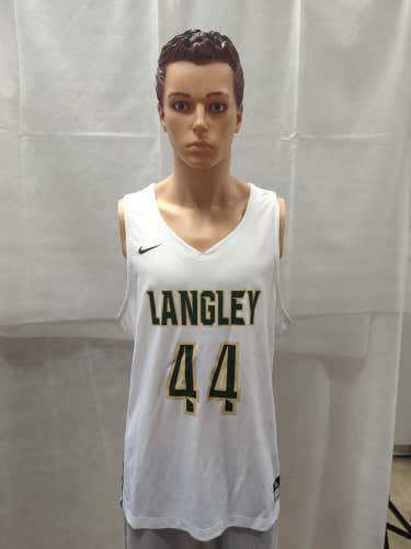 Langley High School Basketball Game Used Jersey XL Nike Will Brzezinkski