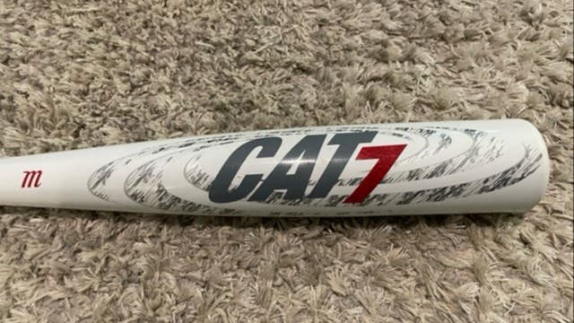 Used USSSA Marucci Alloy CAT 7 Bat (-8) 22 oz 30"