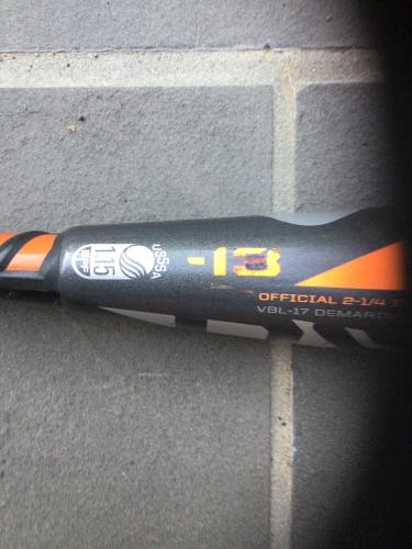 USSSA Certified Hybrid (-13) 17 oz 30" Voodoo Bat