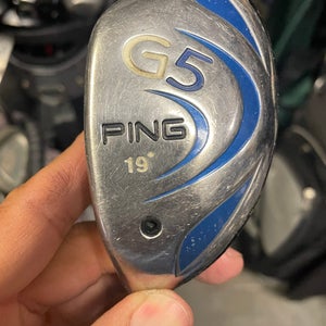 Golf Club PING G5 In Left Handed 19 Deg  Graphite shaft