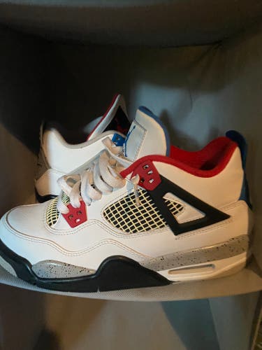 Kid's Size 7.0 (Women's 8.0) Air Jordan 4 Shoes
