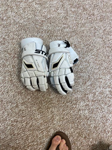Used STX 13" Cell III Lacrosse Gloves