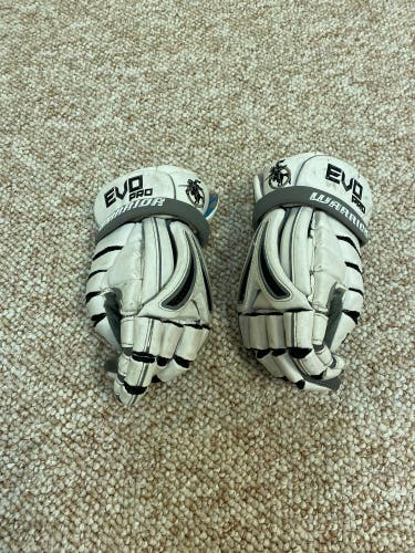 Used Warrior 13" Evo Pro Lacrosse Gloves