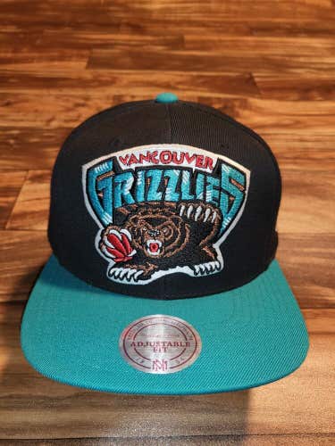Vancouver Grizzles NBA Basketball Sports Mitchell & Ness Hat Cap Snapback