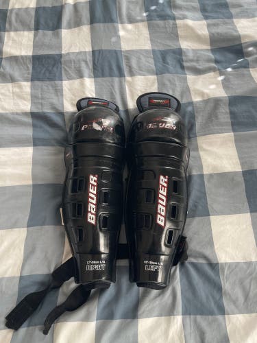 Used Bauer Shin Pads