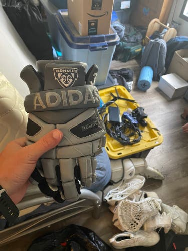 Used Player's Adidas 13" Freak Lacrosse Gloves