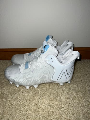 White New Balance Freeze 3.0 Lacrosse Cleats