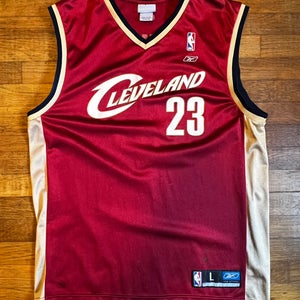 Cleveland Cavaliers LeBron James Reebok NBA jersey