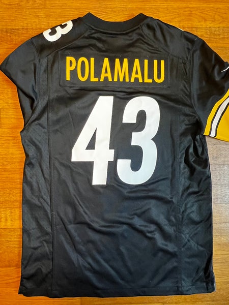 Pittsburgh Steelers Troy Polamalu Nike NFL jersey
