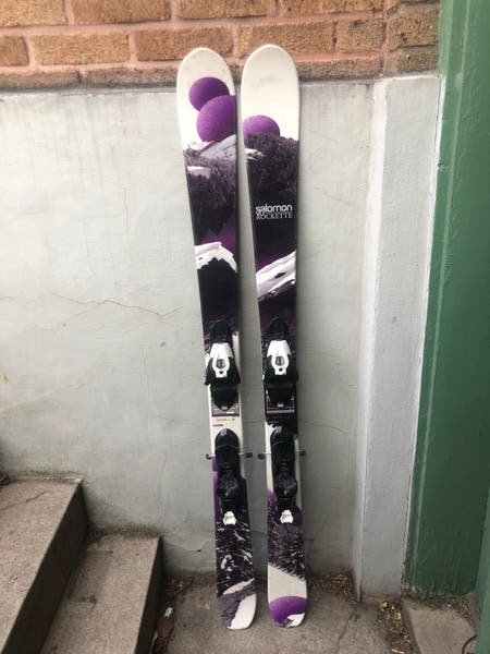 Salomon Rockette 90 163cm with Adjustable Salomon Z10 Bindings | SidelineSwap | Buy and Sell on SidelineSwap Salomon Rockette 90 163cm with Adjustable Salomon Z10 Bindings | SidelineSwap | Buy and Sell on SidelineSwap