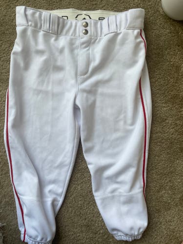 White Evoshield Youth XL Baseball Knickers