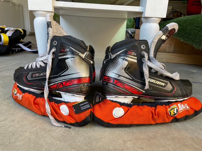 Used Bauer Regular Width Size 7 Vapor X2.9 Hockey Goalie Skates