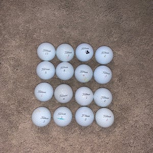 Used Titleist 16 Pack Pro V1 Balls