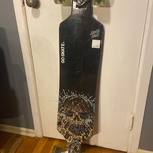 Santa Cruz Exploding Skull Skateboard