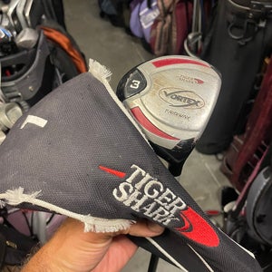 Tiger shark Vortex golf wood 3 in right handed plus Head cover