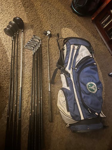 Men's Right Handed Regular Flex 15 Pieces Clubs (Full Set)