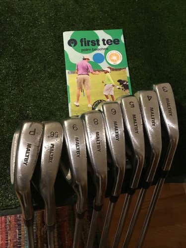 Maltby MTF Forged PF 701+ Irons Set (3-SW, No 7) Regular Steel Shafts