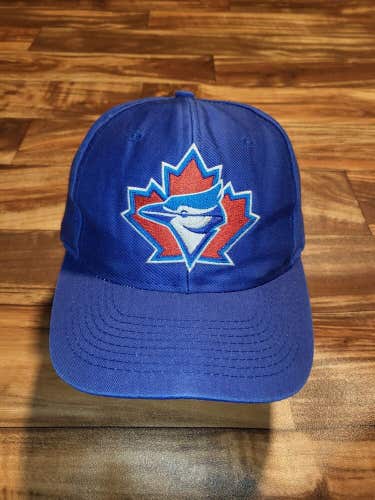 Vintage Toronto Blue Jays MLB Baseball Logo 7 Sports Plain Logo Hat Cap Snapback