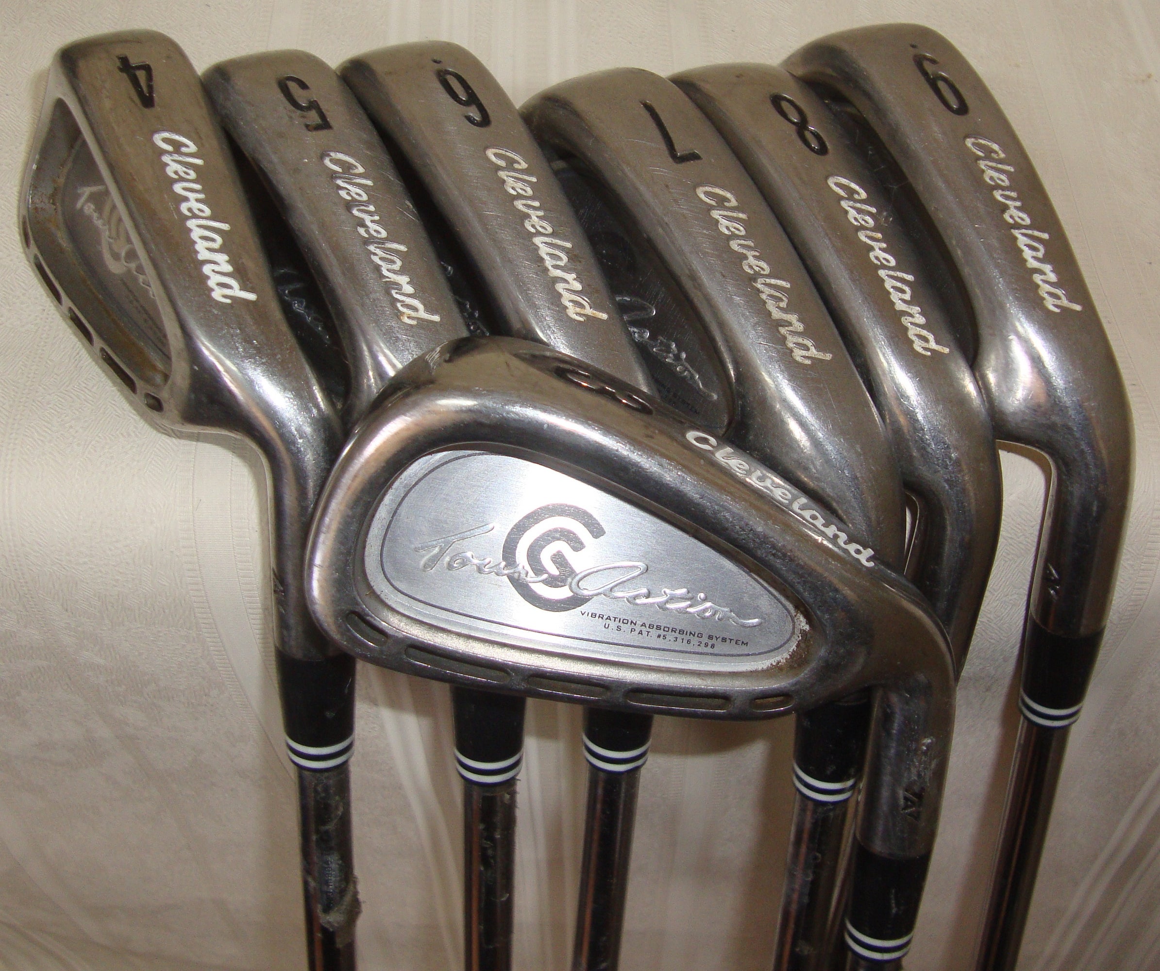 Golf Club Set CLEVELAND TOUR ACTION TA7 Irons Wedge 3 4 5 6 7 9 Regular Flex RH SidelineSwap