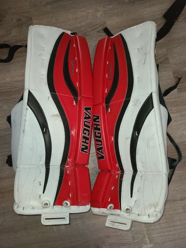 Used 28" Vaughn Ventus LT68 Goalie Leg Pads