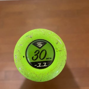 Used 2019 Louisville Slugger Alloy Solo Bat (-11) 19 oz 30"