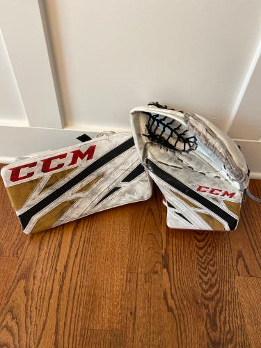 Used Regular Extreme Flex E4.5 Glove And Blocker