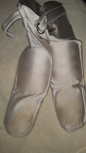 White YXS Eastbay Zone Integrated Football Pants (Used)