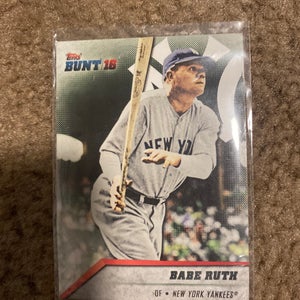 Babe Ruth Bunt 16 Card