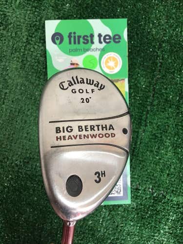 Callaway Big Bertha Heavenwood Left Handed 3-Hybrid 20* Regular Graphite Shaft