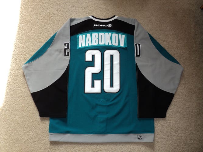 San Jose Sharks Nabokov Jersey