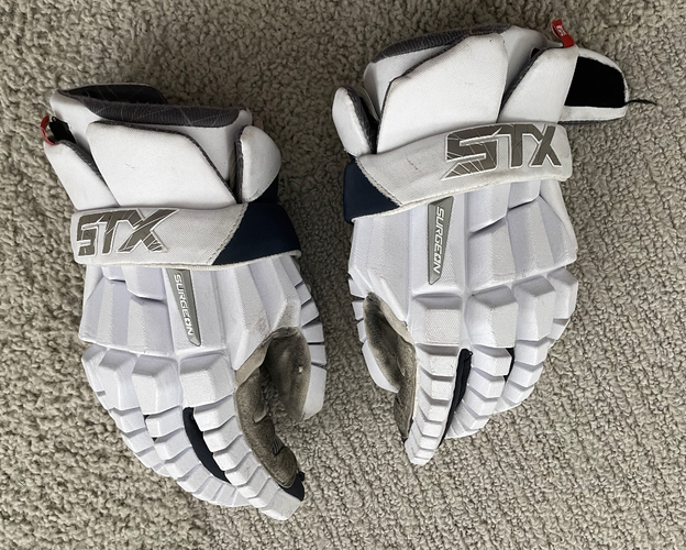 Like New Player's STX Surgeon RZR Lacrosse Gloves 12"