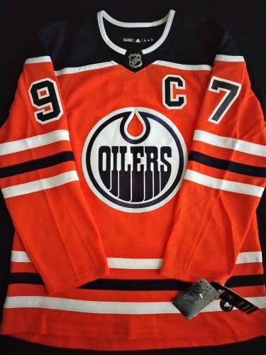 Adidas Connor McDavid Edmonton Oilers Alternate Climalite Home Jersey