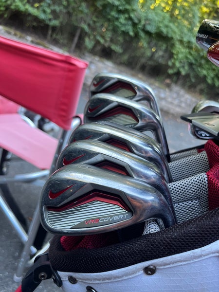 Right 9 Pieces Nike VRS Covert 2.0 Irons Golf Pride Grips